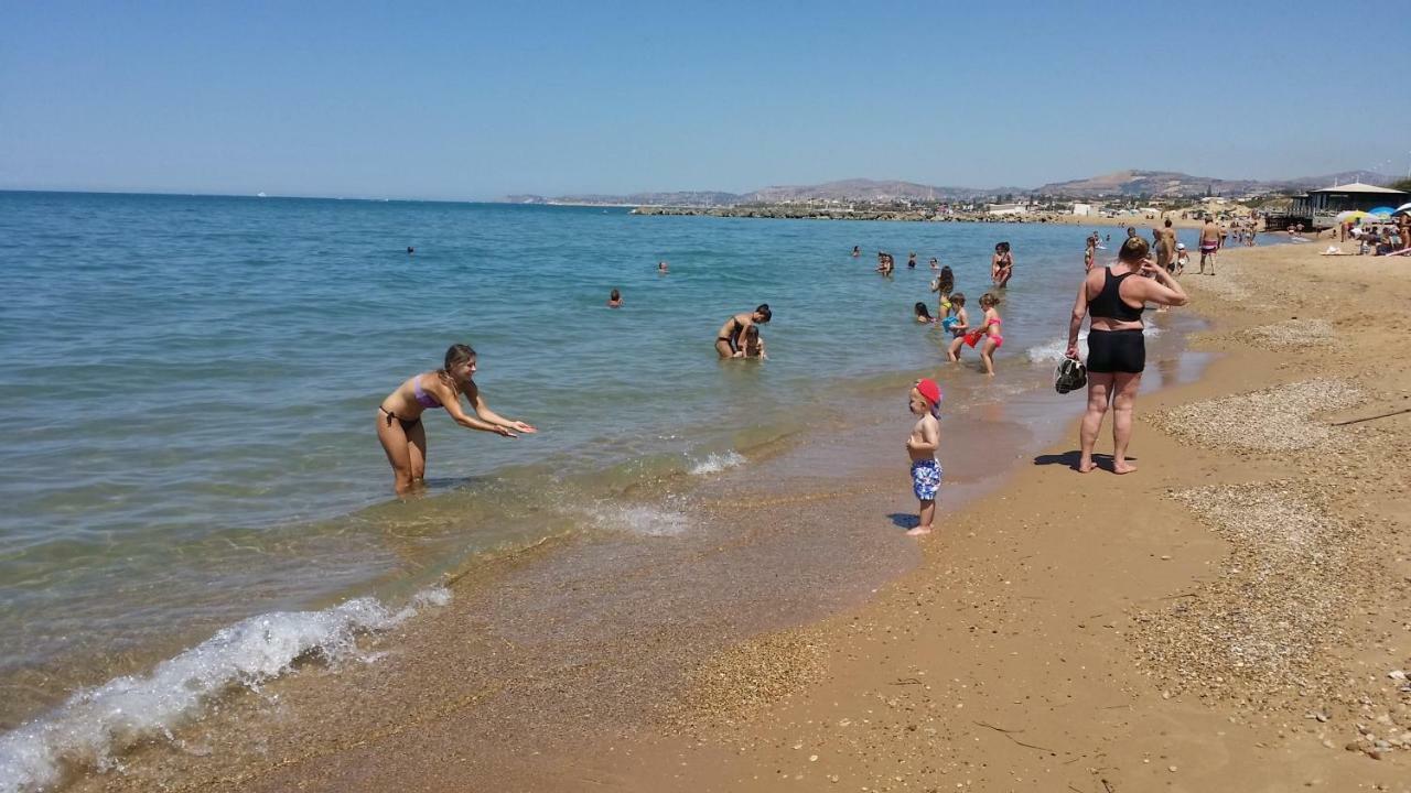 Sicilia Mare Apartments Сан Леоне Екстериор снимка
