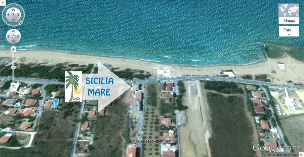 Sicilia Mare Apartments Сан Леоне Екстериор снимка
